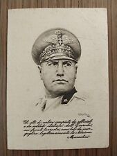 Mussolini cartolina usato  Rimini