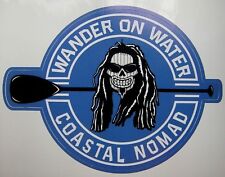 Coastal Nomad Wander on Water sticker Stand up Paddle SUP surf ocean sports kite comprar usado  Enviando para Brazil