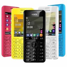 Odblokowana oryginalna karta pamięci Nokia 206 2060 Dual SIM MP3 1.3MP 2.4' czarny telefon, używany na sprzedaż  Wysyłka do Poland