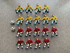 18 bonecos de plástico de jogadores de futebol para o jogo de futebol de mesa, 2 bolas comprar usado  Enviando para Brazil