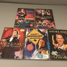 Andre Rieu DVD Lote Pacote a Granel x5 Concertos de Música Região 4 PAL Frete Grátis comprar usado  Enviando para Brazil