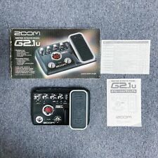 Pedal de guitarra Zoom G2.1U efeitos múltiplos usado com caixa comprar usado  Enviando para Brazil