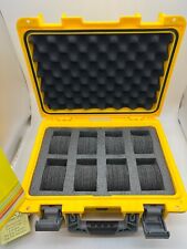 Usado, Caixa/caixa de relógio de mergulho INVICTA 8 slots amarelo resistente a impactos estojo à prova d'água comprar usado  Enviando para Brazil