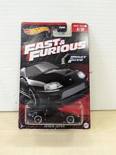 Hot Wheels Toyota Supra Black Fast and Furious 2023 for sale  Shipping to South Africa