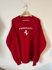 Logotipo Ferrari Vermelho Vintage, Fórmula de Corrida 1, Itália Y2K, Gola Redonda NASCAR comprar usado  Enviando para Brazil