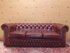 Seater chesterfield sofa d'occasion  Expédié en Belgium