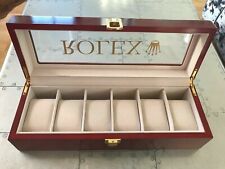 Rolex luxury wooden for sale  LONDON