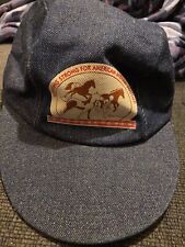 Vintage denim hat for sale  Liberty