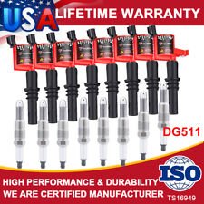 8X DG511 La bobina de encendido & Bujía SP546 para F150 Ford Lincoln 4.6L 04-2008 comprar usado  Enviando para Brazil