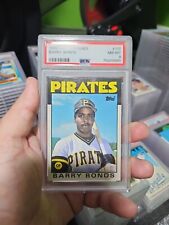 Topps Traded Barry Bonds 1986 PSA 8 casi nuevo - Mt #11T Pirates novato radiocontrol QTY segunda mano  Embacar hacia Argentina