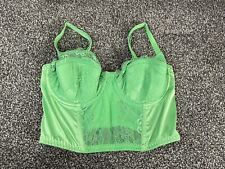 Green lace corset for sale  WATERLOOVILLE