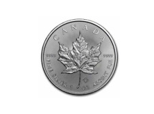 Moneda lingote 2022 CANADÁ $5 1 oz .9999 HOJA DE ARCE de plata pura con SML privado de arce, usado segunda mano  Embacar hacia Argentina