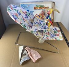 Cadeira pula-pula vintage anos 1980 verão bebê brinquedo chocalho berço infantil comprar usado  Enviando para Brazil