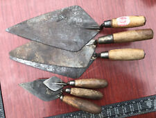 Bricklayers Trowel's Vintage old Tools for sale  Shipping to South Africa