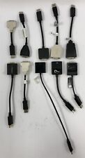 Lote de 10 cables adaptadores modelo mixto DisplayPort (DP macho) a DVI (hembra), usado segunda mano  Embacar hacia Argentina