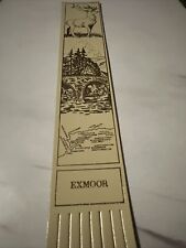 Leather bookmark exmoor for sale  LEEDS
