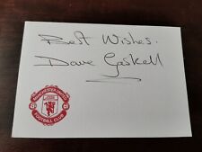 David gaskell signed for sale  Shipping to Ireland
