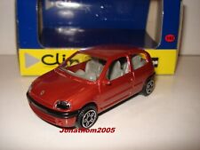 BBURAGO RENAULT CLIO II PHASE 1 de 1998 en BOITE PROMOTIONNELLE RENAULT au 1/43°, używany na sprzedaż  Wysyłka do Poland