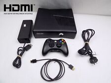 Console Xbox 360 Slim preto Wi-Fi 250gb + HDMI + controle genuíno + Kinect ... comprar usado  Enviando para Brazil