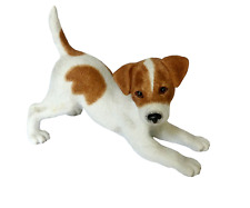 Estatueta de cachorro Lenox porcelana fina LE 8,25" Jack Russell Terrier em excelente estado usado comprar usado  Enviando para Brazil