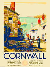 97772 Cornwall Great Britain British England English Wall Print Poster Plakat comprar usado  Enviando para Brazil