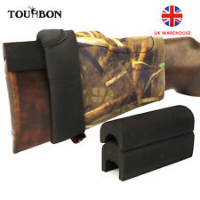 TOURBON Camo Shotgun Rifle Cheek Piece Comb Riser Stock Sleeve/Foam Insert in UK, used for sale  Shipping to South Africa