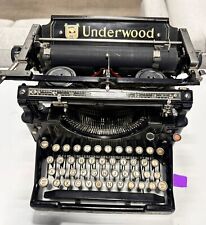 Máquina de escribir Underwood Standard 1917 de colección número 5 Deco Hemingway Raro Clásico  segunda mano  Embacar hacia Argentina