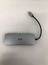 Hub ICZI USB C, 11 w 1 rozdzielacz USB z dźwiękiem / mikro 3,5 mm, 4K HDMI, 1080P VGA , używany na sprzedaż  PL