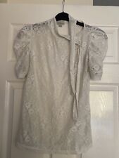 White embroided shirt for sale  LONDON