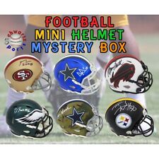Mini capacete autografado da NFL caixa mistério comprar usado  Enviando para Brazil