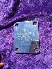 Fender Wayne’s World SQUIER STRATOCASTER Guitar NECK PLATE Part for sale  Shipping to South Africa