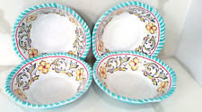 Melamine bowls turquoise for sale  Palm City