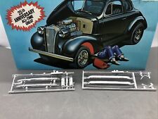 37 Chevy Coupe BUMPERS Stock & Custom UNBILT 1:25 AMT Search LBR Model Parts for sale  Shipping to Canada
