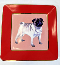 pug dog decorator plates for sale  Wilmington