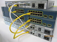 Cisco CCNA CCNP Lab Kit 1x1841IOS 15.1,2x 2600XM 2x 2960-24,3560 #1 Best Seller , used for sale  Shipping to South Africa