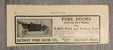 1912 detroit fore for sale  Leonia