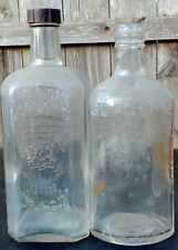 2 botellas antiguas de licor Inglaterra Gordon ginebra seca preprohibición no para reventa segunda mano  Embacar hacia Argentina