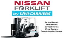 Manuais de serviço Nissan Forklift - Manuais de peças em uma unidade flash USB. comprar usado  Enviando para Brazil