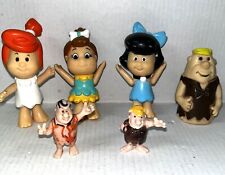Lote de juguetes vintage 1986 Flintstone niños figuras Coleco y otras estatuillas antiguas segunda mano  Embacar hacia Argentina