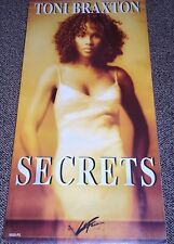 Toni Braxton Secrets Rare 18x34 Laface Records Promo Poster myynnissä  Leverans till Finland