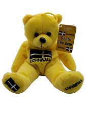 Used, JOHN HINDE CORNWALL DENZIL THE BEAR 8"PLUSH BEANIE CUDDLY SOFT TOY TEDDY KERNOW for sale  Shipping to South Africa