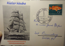 Postkarte kiel 1964 gebraucht kaufen  Gschwend
