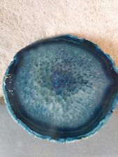 Blue agate geode for sale  Batavia