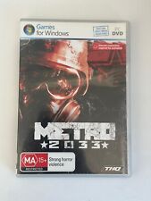 Windows PC Metro 2033 edição especial COMPLETO com chave de CD manual incluída, usado comprar usado  Enviando para Brazil
