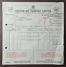 1951 vacuum oil for sale  HASTINGS