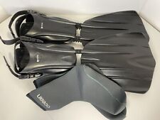 Hot Tuna Dive Fins Open Heel Size L / XL Black With Dive Socks for sale  Shipping to South Africa
