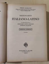 Dizionario italiano latino usato  Ziano Piacentino