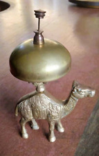 Used, VTG Brass Sculpted Desert Camel Hotel/ Counter Service Bell for sale  Shipping to South Africa