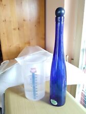 Glasflasche blau korken gebraucht kaufen  Albersweiler, Rinnthal, Silz