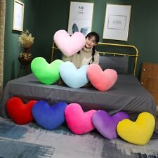 Used, New 49/52cm Stuffed Heart Pillows Colorful Plush Decor Sofa Bed Chair Gift Toy for sale  Shipping to South Africa